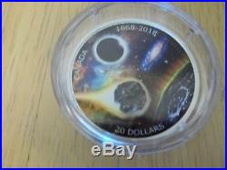 2018 Silver Coin. 150th Anniversary of The Royal Astronomical Society of Canada