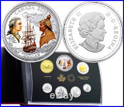 2018 SpecialEdition Silver Dollar Proof Set 7Coins 240th CaptainCook NootkaSound