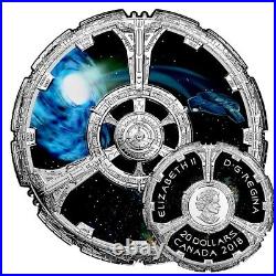 2018 Star Trek Deep Space Nine $20 1oz Pure Silver Proof Coloured Canada Coin