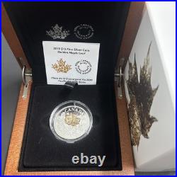 2019 $15 Golden Maple Leaf Pure Silver Coin