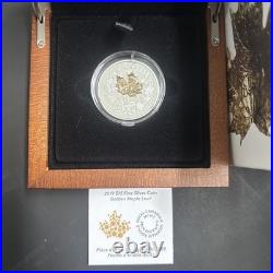 2019 $15 Golden Maple Leaf Pure Silver Coin