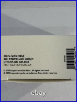 2019 1oz 99.99%SILVER $20 CANADIAN COIN. GIVE PEACE A CHANCE. 50TH ANNIVERSARY