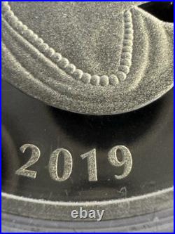2019 1oz SILVER COIN. LIGHTS OF PARLIAMENT HILL. WITH OGP+ COA+ BLACK LIGHT