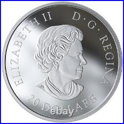 2019 $20 Canadian Fauna The Sea Otter Pure Silver Coin, Very Low Mintage