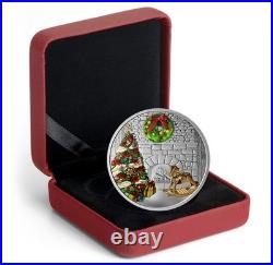 2019 $20 Fine Silver Coin Holiday Wreath