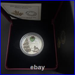 2019 $20 Fine Silver Coin Holiday Wreath