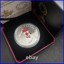 2019 $20 The Canadian Flag Pure Silver Coin