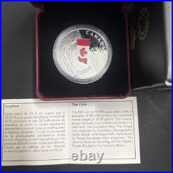 2019 $20 The Canadian Flag Pure Silver Coin