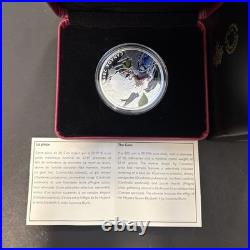 2019 (2 oz.) Pure Silver Coloured Coin Birds in the Backyard