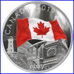 2019 $30 Fine Silver Coin The Fabric of Canada