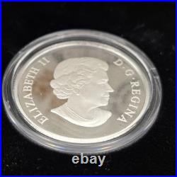 2019 $3 Queen Elizabeth Rose Blossoms Coin By The Royal Canadian Mint