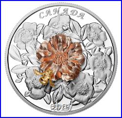 2019 $50 Pure Silver coin Canada, The Bumble Bee and The Bloom, Perfect Gift