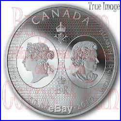2019 Birth of Queen Victoria 200th Anniversary $50 5 OZ Pure Silver Coin Canada