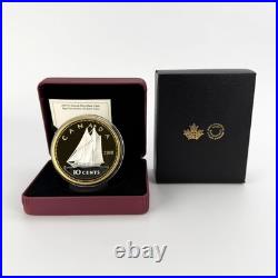 2019 Canada 10c Big Coin Bluenose 5 Ounce Pure Silver Coin