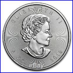 2019 Canada 1 oz Silver Maple Leaf (25-Coin MintDirect Tube) SKU#171436