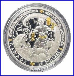 2019 Canada 1oz Fine Silver $20 Norse Gods Thor, Frigg, Oden 3 Coin Set #33-03