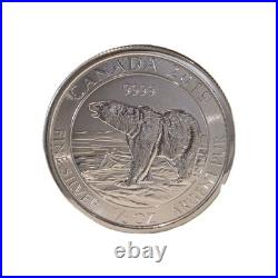 2019 Canada $2 Polar Bear 1/2 oz. 9999 Fine Silver Coin Royal Canadian Mint