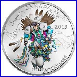 2019 Canada $30 Fancy Dance 2 oz Pure Silver Coin