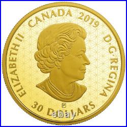 2019 Canada $30 GP Fine Silver Coin A Hundred Blessings of Good Fortune