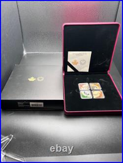 2019 Canada $3 Fine Silver 4-Coin Set The Elements