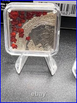 2019 Canada $3 Fine Silver 4-Coin Set The Elements