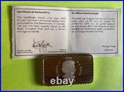 2019 Canada 50 Cents 99.99 silver Queen Victoria Jubilee Stamp/Coin #725/5000