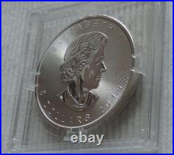 2019 Canada $5 Privy Mark f15 Maple Leaf 1 oz silver coin Fabulous capsule