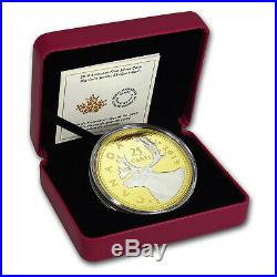 2019 Canada 5 oz Silver $1 Big Coin Series Caribou (25-Cent Coin) SKU#177988