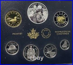 2019 Canada 7 Coin Silver Dollar Proof Set 75th Anniversary Of D-Day #33-01