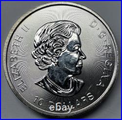 2019 Canada. 9999 Silver 2oz $10 Maple Leaves. C-1993 2019 Canada. 9999 Silver 2oz $10 Maple Leaves. C-1993