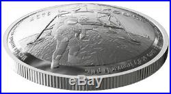 2019 Canada Apollo 11 50th anniversary $25 pure silver coin convex coin