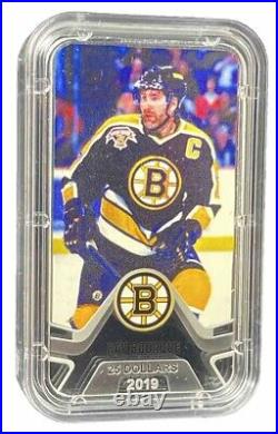 2019 Canada Fine Silver $25 Coin Boston Bruins Ray Bourque #32-20