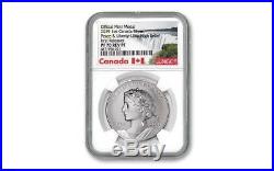 2019 Canada Peace & Liberty UHR NGC PF-70 FR 1 oz 9999 Silver Reverse Proof Coin