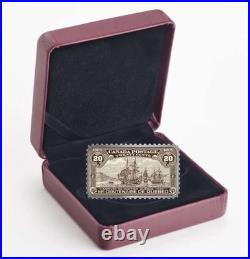 2019 Canada's Historical Stamps Arrival of Cartier Pure Silver Coin 20$
