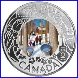2019 Celebrating Canadian Fun and Festivities Pure Silver 12 Coin Set