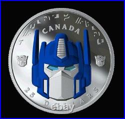 2019 OPTIMUS PRIME $25 1OZ Silver Proof High-Relief Coin