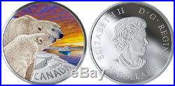 2019 Polar Bear Canadian Fauna $20 1OZ Pure Silver Proof Coin Canada