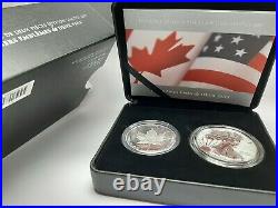 2019 Pride Of Two Nations Coin Set 10k Mint Canada Release