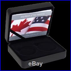 2019 RCM Pride of Two Nations 2-Coin Set PR-70 PCGS FDI WithOMP/Display Box/COA