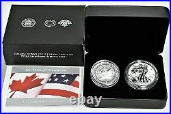 2019 RCM Pride of Two Nations Silver Limited Edition Canada Box Set with OGP COA