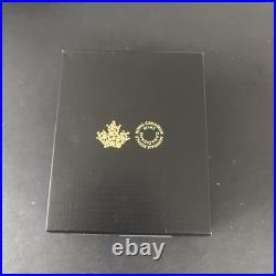 2019 The Canadian Landscape $50 3OZ Pure Silver Proof Canada Map Shaped Coin