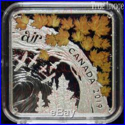 Mintage 2000 2019 The Elements Quartet Set Pure Silver 4x$3 Proof Canada Coins 