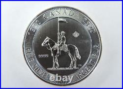 2020 $10 Dollars 2 troy oz Pure Silver Coin RCMP Mountie Canada 99.99 % Ag