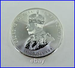 2020 $10 Dollars 2 troy oz Pure Silver Coin RCMP Mountie Canada 99.99 % Ag