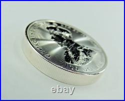 2020 $10 Dollars 2 troy oz Pure Silver Coin RCMP Mountie Canada 99.99 % Ag