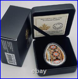 2020 $20 Fine Silver Coin Traditional Pysanka #2020P 2020 $20 Fine Silver Coin Traditional Pysanka #2020P