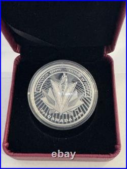 2020 31.39g 99.99% Pure Silver $20 Canadian Coin. WW ll Victory In Europe. + COA