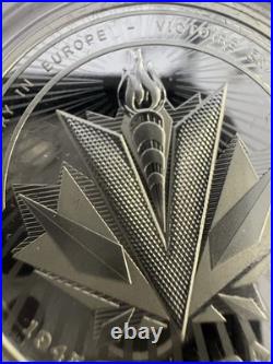 2020 31.39g 99.99% Pure Silver $20 Canadian Coin. WW ll Victory In Europe. + COA