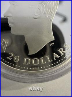 2020 31.39g 99.99% Pure Silver $20 Canadian Coin. WW ll Victory In Europe. + COA
