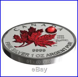 2020 CANADA $5 Silver Maple Leaf 40th anniv National Anthemcoin only presale